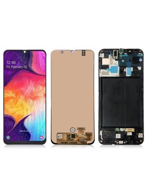 Samsung Galaxy A50 näyttö ja kosketuspaneeli
