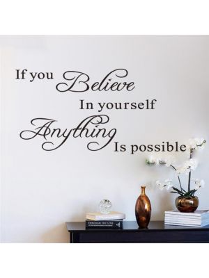 Seinätarra, If you believe yourself