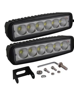 2x Led-työvalo 18W 160mm