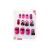 Kynsitipit 3D Fuchsia Passion, 12kpl