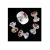 Kynsikoristeet, Rhinestones Drill Stones 10 kpl