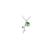 Swarovski kaulakoru Green Key