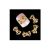 Kynsikoristeet, Rhinestones Shiny Crystal Bow 10 kpl