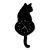 Japanese Cat seinäkello