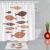 Pattern Fish suihkuverho 180x180/200cm