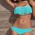Bikinisetti boho, turkoosi