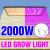 LED-kasvivalaisin LEDLAMP-D 1000–2000 W