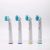 VWONST Oral-B-yhteensopivat vaihtoharjat, 4 kpl