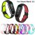 Kaksivärinen silikoniranneke Xiaomi Mi Band 5/6/7 -laitteille