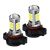 Jaubournica PSX24W LED-sumuvalopolttimot, 2 kpl
