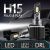 H15 LED-ajovalopolttimot, 2 kpl