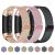 Magneettinen metalliranneke Fitbit Charge 2/3/4/3 SE