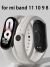 Silikoniranneke Xiaomi Mi Band 8/9/10/11