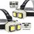 USB-ladattava LED-otsalamppu IPX4