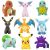 Pokémon-pehmolelu Duoduobao 20–30 cm