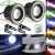 HVIERO 12 V Angel Eyes LED-sumuvalot
