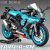 Yamaha R1M -pienoismoottoripyörä 1:12