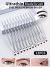 12-osainen eyeliner-sivellinsetti