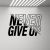 Never Give Up -seinätekstitarra S172