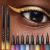 Handaiyan metallinhohtoinen nestemäinen eyeliner