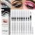 Valkoiset vedenkestävät eyeliner-kynät, 12 kpl