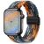 CAOWTAN Punottu nylon-ranneke Apple Watchille