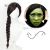 Elphaba Wicked -synteettinen peruukki