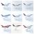 ZOCO Airbus A380 -lentokonemalli 16 cm