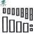 TZT teng DIP-IC-kannat 10 kpl