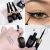 Musta vedenkestävä nestemäinen eyeliner-kynä