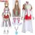 Yuuki Asuna SAO -cosplayasu ilman peruukkia