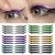 Vedenkestävät glitter-eyeliner-tarrat