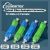 SUMMITEK SC–LC APC/UPC-kuituadapterit, 10 kpl