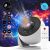 AUSYLE Galaxy-projektori Bluetooth-kaiuttimella