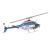C138 PRO Bell 206 harjaton RC-helikopteri
