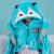 Bandai Hatsune Miku -huppupeitto 90 × 165