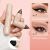 Vedenkestävä nopeasti kuivuva eyeliner-kynä