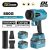 Gisam harjaton Makita 18 V -puhallin