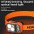 USB-ladattava LED-otsalamppu 1200 lm