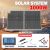 Taitettava 50 W aurinkopaneeli 12 V
