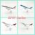 ZOCO B747 -lentokonemalli, 16 cm