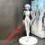 Rei Ayanami Evangelion -figuuri Longinus-keihäällä