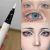Valkoinen vedenkestävä nestemäinen eyeliner