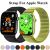 Nailonranneke Apple Watch -kellolle