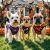 Koiran Halloween-liivi kurpitsakuviolla