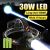 xiviio LED-otsalamppu Type-C 18650