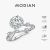 MODIAN MSR0065 -moissaniittisormus