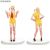 Naisten anime-klovnin cosplay-asu