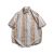Lyhythihainen raidallinen ruutupaita