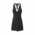Naisten pitsinen V-aukollinen halter-minimekko